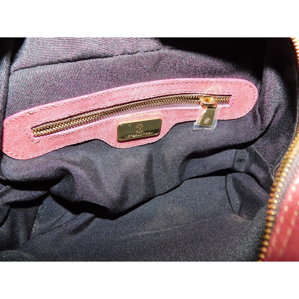 New Ines Bellorez Rose Metallic Leather Crossbody Bag $400rt - Picture 6 of 6